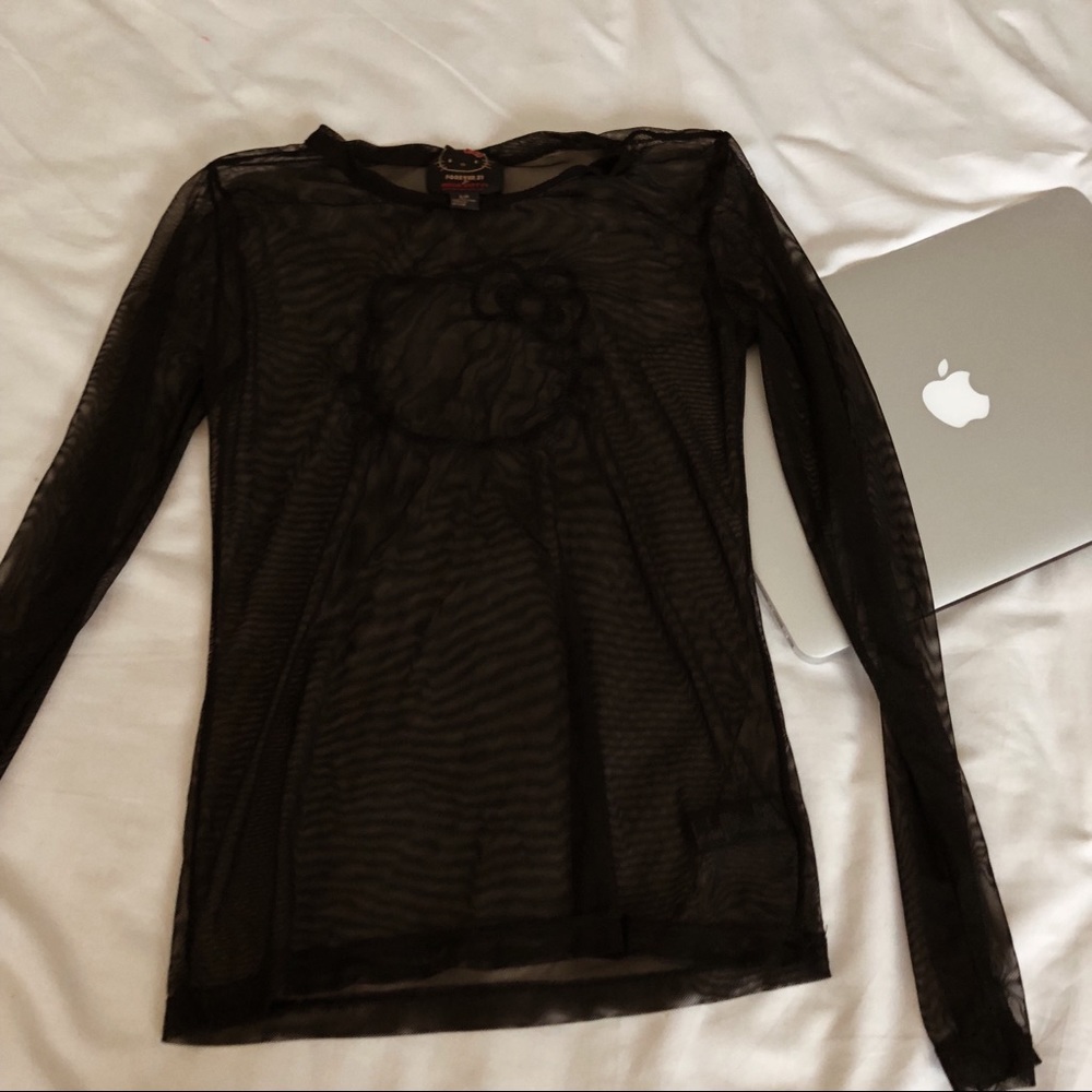 Mesh long sleeve